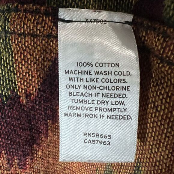 BP shacket button down long sleeve shirt western Navajo print size medium - Picture 10 of 14